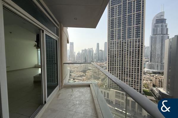 Burj Views | Two Bed | Unfurnished